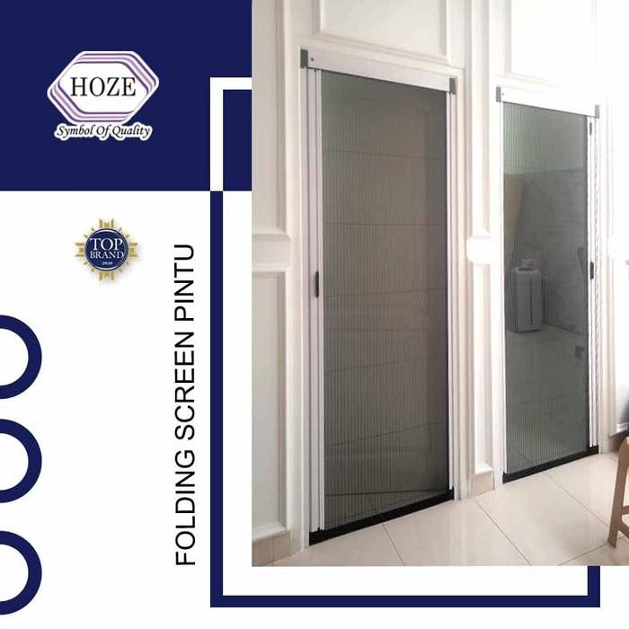 PREMIUM Folding screen pintu pintu kasa nyamuk sliding ukuran custom