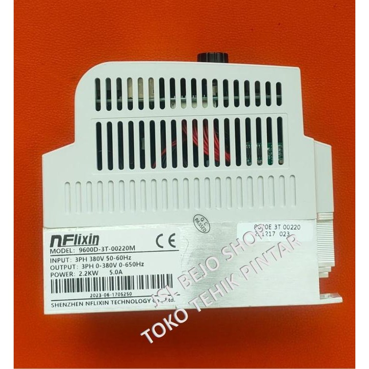 NFLIXIN VARIABLE FREQUENCY DRIVE VECTOR INVERTER 3 PHASE VFD 2.2KW 380