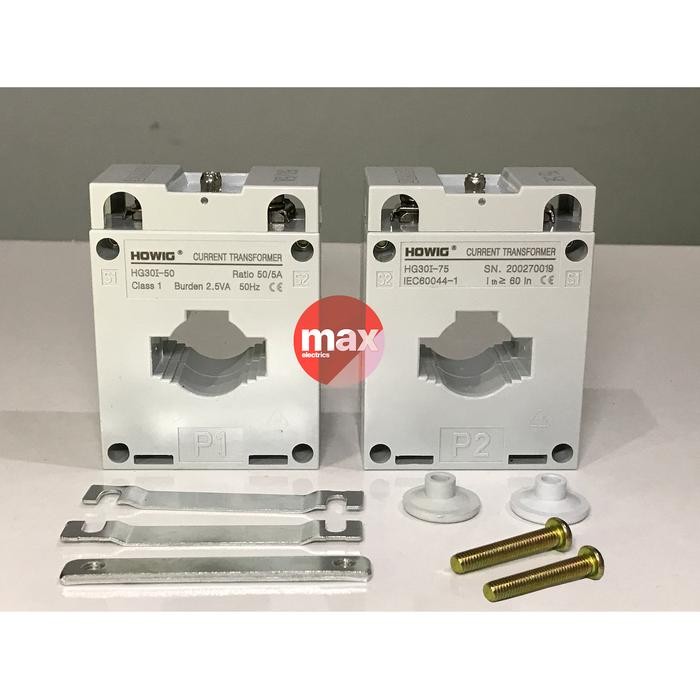 CT HOWIG - HG30I-75, 75/5A, CLASS 1, 2.5VA (CURRENT TRANSFORMER)
