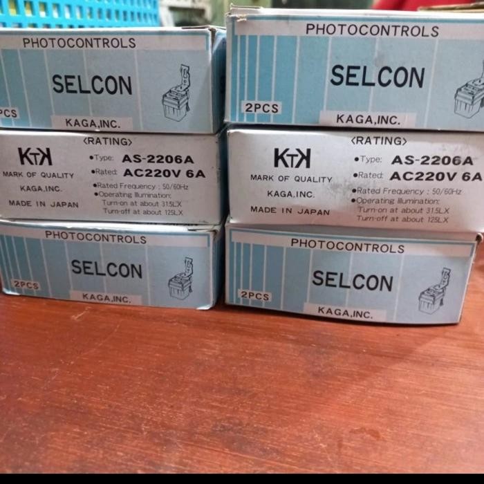 PHOTOCELL SELCON/PHOTOCONTROLS SELCON 6A 220V