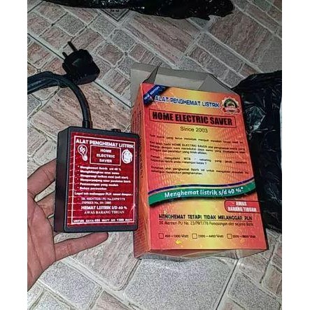 ALAT PENGHEMAT LISTRIK HOME ELECTRIC SAVER 2200-4400 WATT - HEMAT ENERGI LISTRIK
