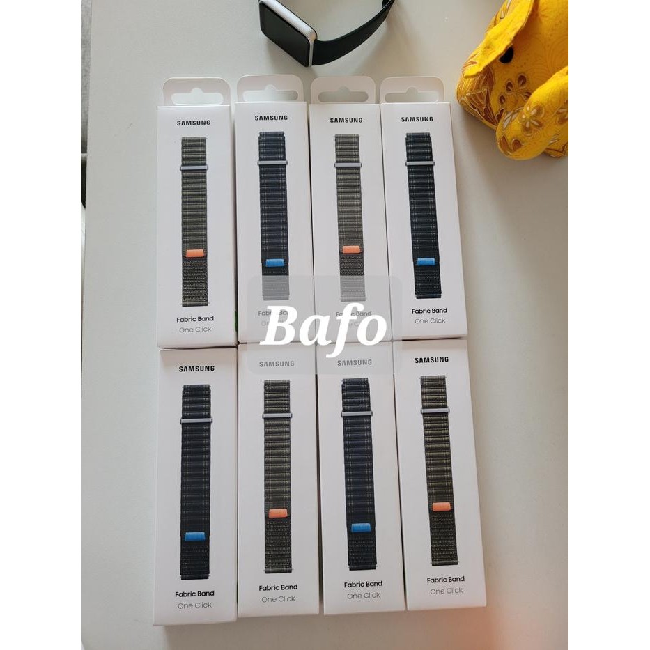 Strap Samsung Fabric Band One Click Galaxy Watch 4 5 6 Original
