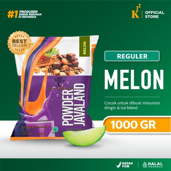 

Tersedia Bubuk Minuman Bubble Powder Drink Melon Original Javaland 1Kg - Shopee