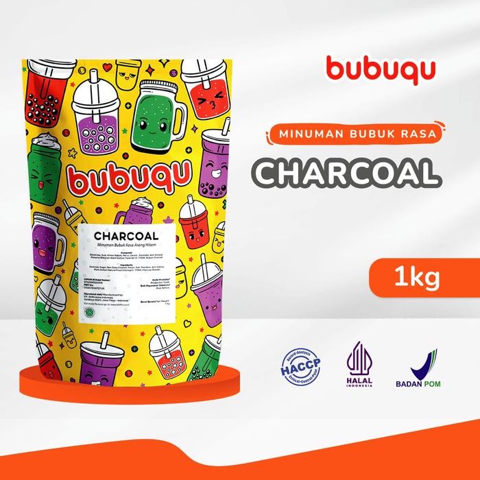

Tersedia Bubuk Minuman Charcoal 1Kg - Bubuqu Powder Drink Arang