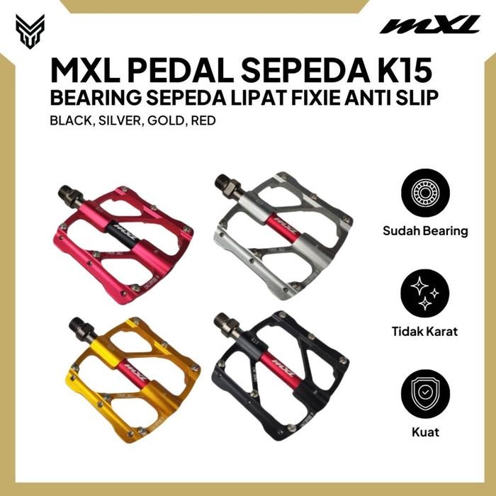 Polygon Exotic - Pedal Sepeda K15 Bearing Mtb Sepeda Lipat Road Anti Slip