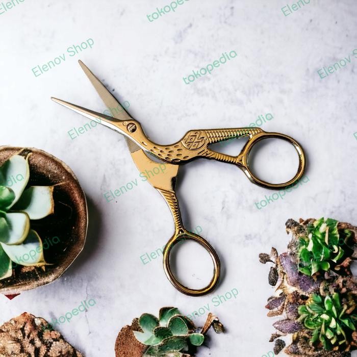 

((((()paling dicari] Vintage Sewing Scissors - Gunting Benang Kerajinan Tangan Antik
