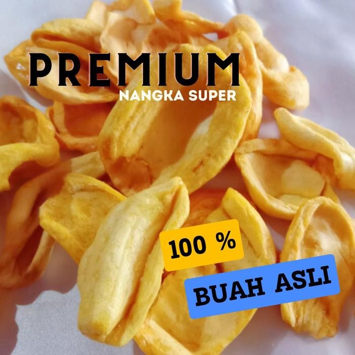

kripik nangka terbaik dan asli tanpa pengawet ukuran 500g Keripik Manis Food Snack Chips