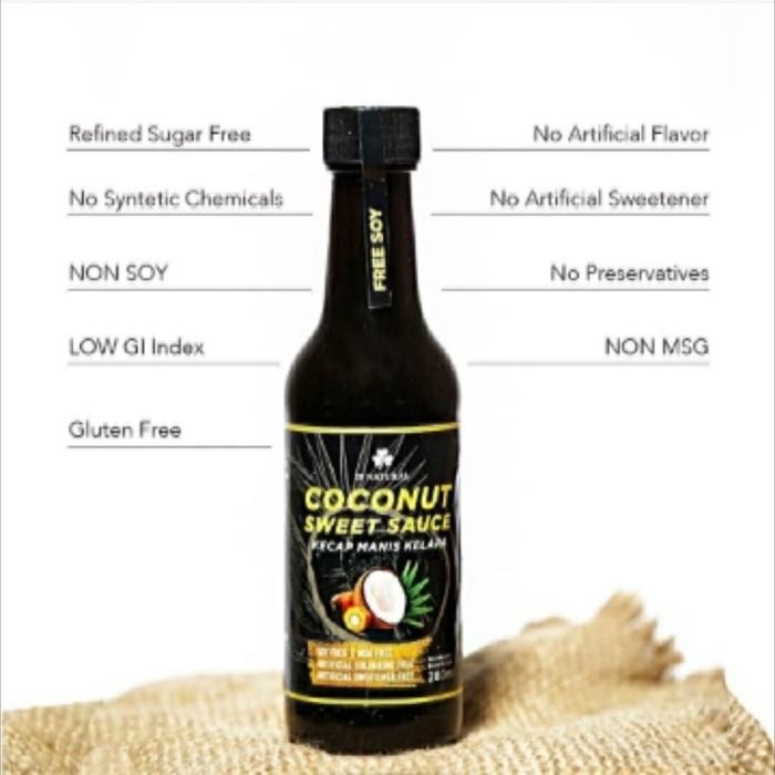 

KECAP MANIS Kelapa Organik 280 mL - VEGAN