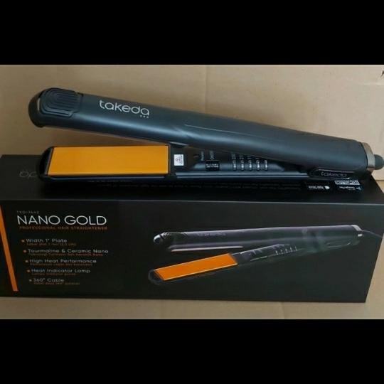 TERBARU Catok rambut TAKEDA PRO nano ceramic plat ion ozone BISA GOSEND