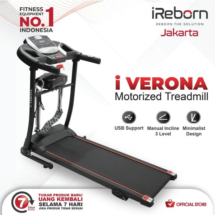 Alat Fitness Treadmill IReborn I-Verona