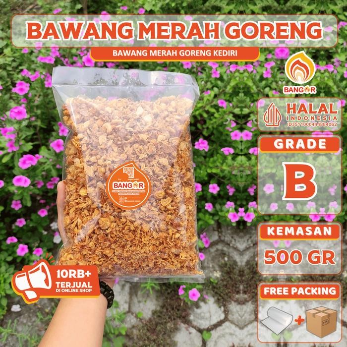 

Merahb 500 Gr Bawang Merah Goreng Brambang Goreng Grade B Refill