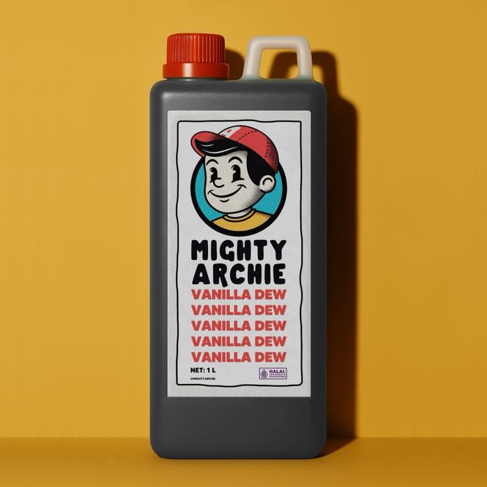 

Mighty Archies Vanilla Dew - 1 Liter Ekstrak Vanila Asli dan Halal