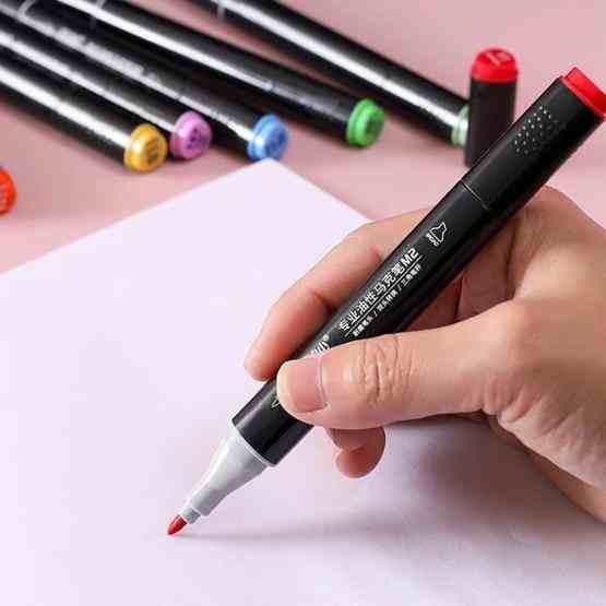 

Spidol Warna Qimo 60 Colour Marker Pen Set Double Headed Free Paper