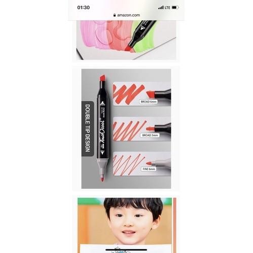 

Bisa Gosend! Touch Twin Double Marker Spidol Dua Sisi Stabilo - 24 / 36 / 48 Pcs