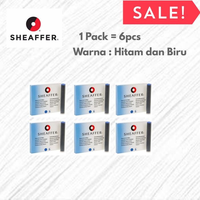 

Sheaffer Skrip Fountain Pen Classic Ink Cartridge - Black/Blue