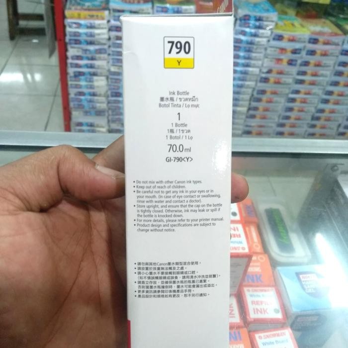 

Tinta Canon 790 Yellow Original