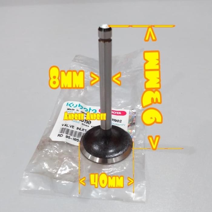 Rd105 Rd115 Valve In Klep Minyak Kubota Rd 95 105 115 140 - Original