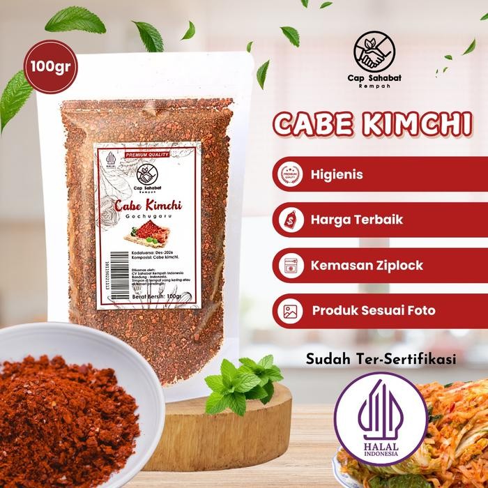 

100gr Cabe Bubuk Kimchi / Gochugaru / 100% PREMIUM QUALITY