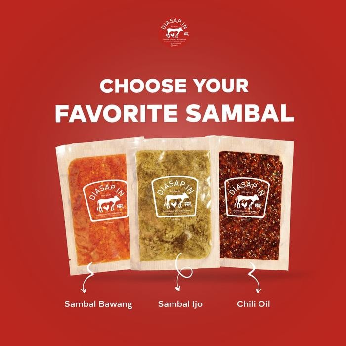 

DIASAPIN - Sambal Tambahan Sachet Daging Asap