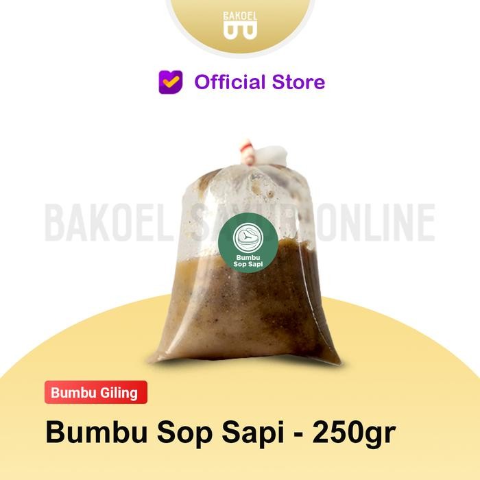 

Bumbu Giling Sop Sapi - 250gr