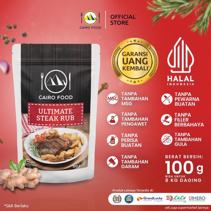 

Bumbu Steak Ultimate - Cairo Food 100 gr