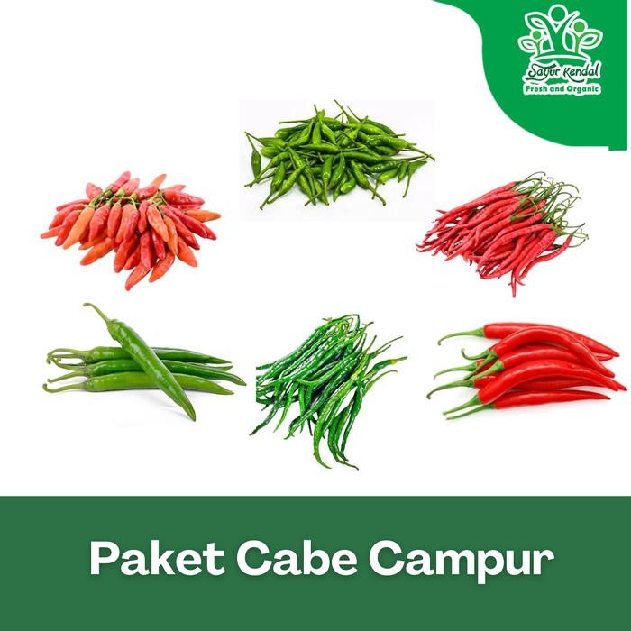

Cabe Campur - Sayur Kendal (Pack)