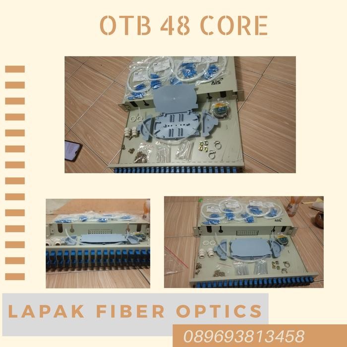 OTB RACKMOUNT 48 CORE LENGKAP PIGTAL & ADAPTER SC