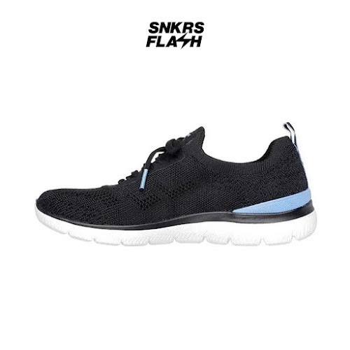 SKECHERS Sport Summits Black Blue Sepatu Casual Wanita - 150122BKLB - Size 37