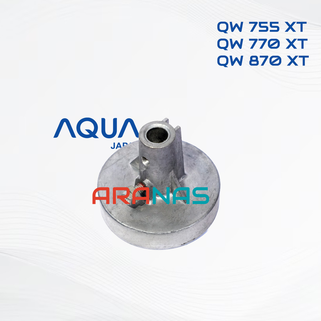 PULLY Tabung Pengering AQUA JAPAN 7 Kg QW755XT QW770XT QW870XT Puli SPIN Mesin Cuci 2 Tabung Puli QW