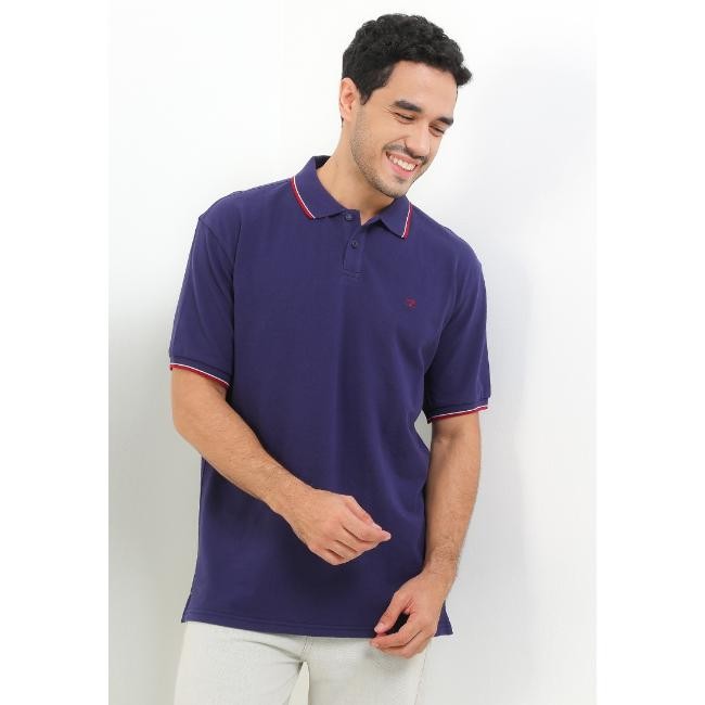 Obermain Kaos Polo Pria FENDO Navy OPA25027NV