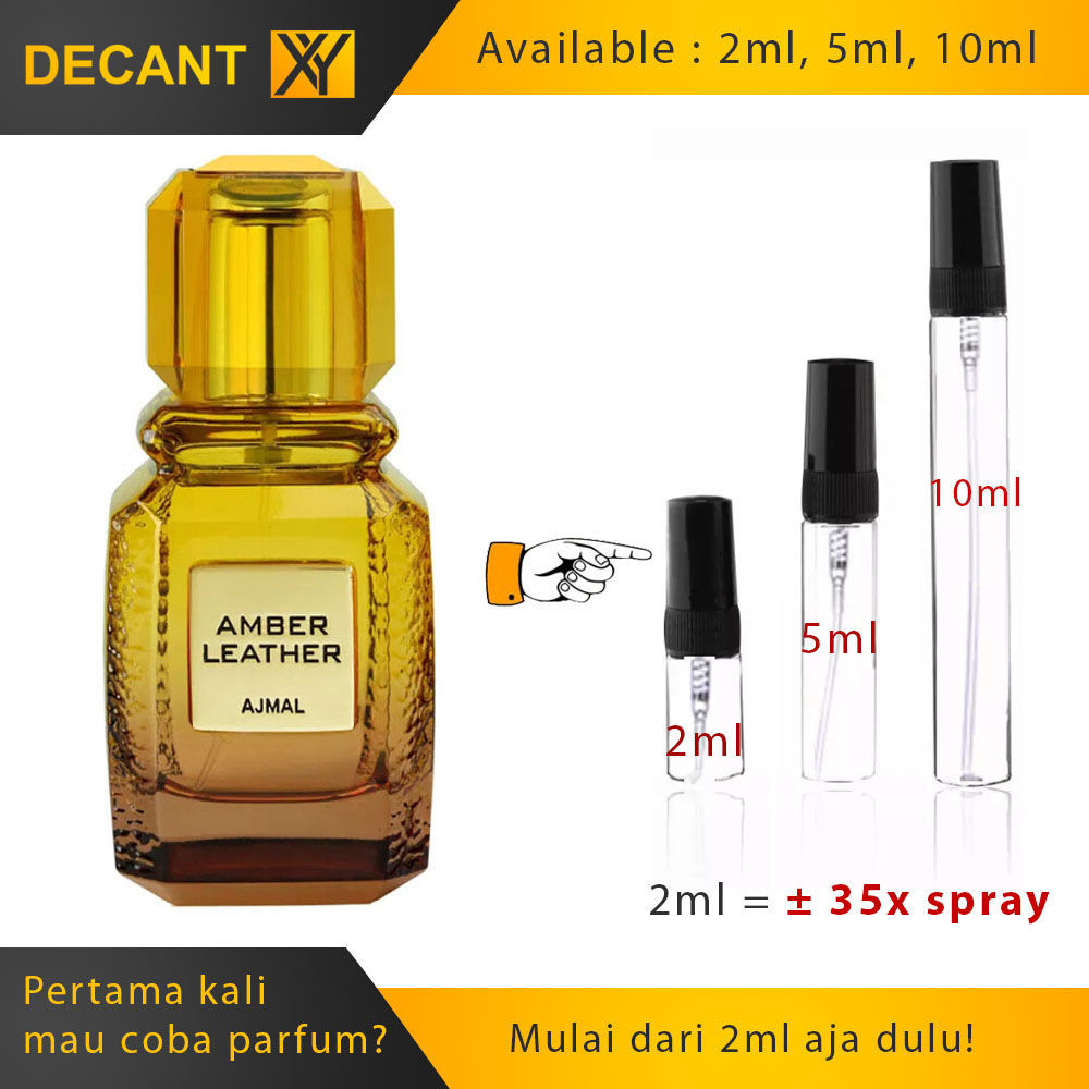 Decant Parfum Ajmal Amber Leather 2ml 5ml 10ml