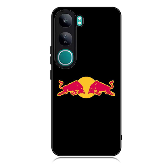 Case Casing HP Vivo V50 V40 Lite, Y29 28 19S 18 17 15 12 iQoo Z9X TPU Rubber RedBull RK452
