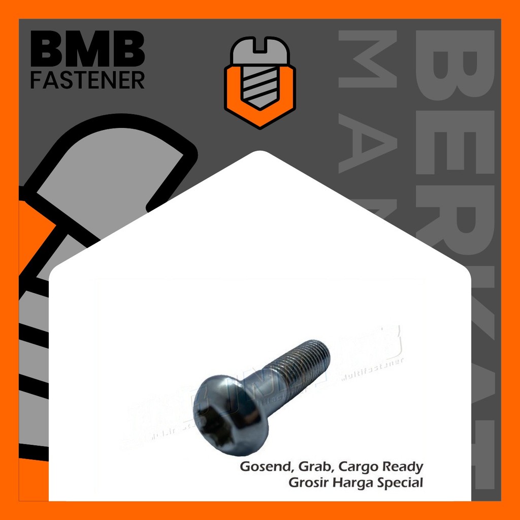 BAUT CAKRAM BINTANG 10 X 30 YAMAHA Baut Cakram / Baut Disc / Baut Piringan /  Baut Disk / Baut Pirin