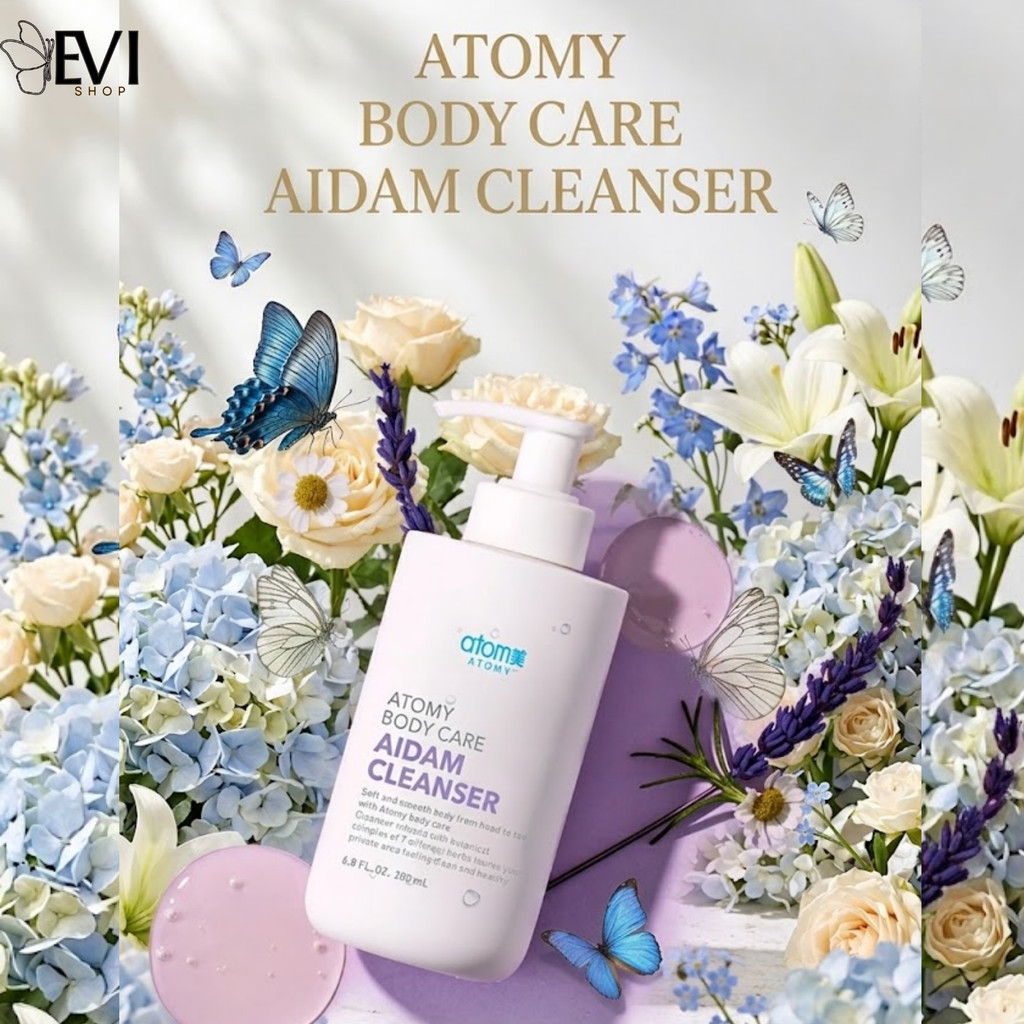 Atomy BODY CARE AIDAM CLEANSER 200 ml | Sabun Herbal Keset | Sabun Gatal | Sabun Kewanitaan| Perawat