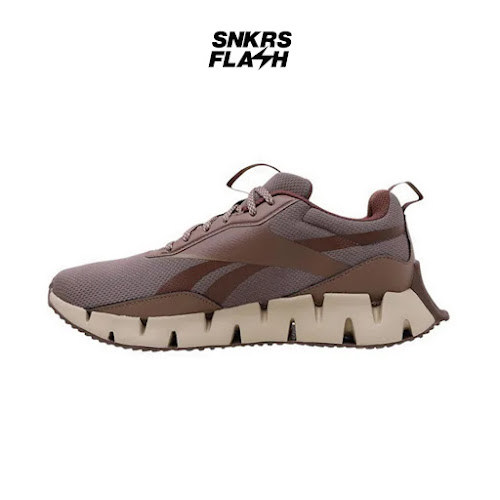 REEBOK ZIG Dynamica Str Brown Sepatu Lari Pria  - 100216908 - Size 42