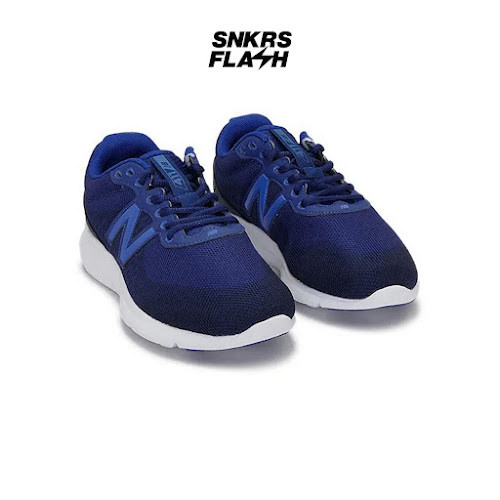 NEW BALANCE 411 V2 Navy Blue Sepatu Lari Pria  - M411XA2 - Size 42