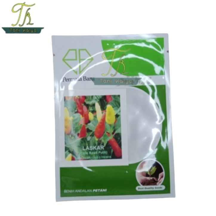 BIBIT/BENIH CABE RAWIT PUTIH 10 GRAM PERMATA BARU/PERMATA BARU 10GRAM