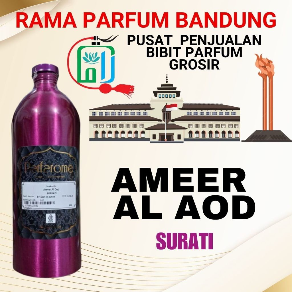 [ Parfarome Premium ] AMEER AL OUD | Bibit parfum murni original pabrik kemasan 250ML/500ML/1KG
