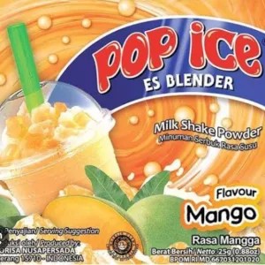 minuman pop es rasa mangga