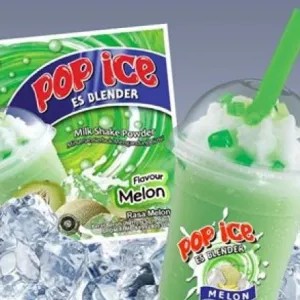 minuman pop es rasa melon