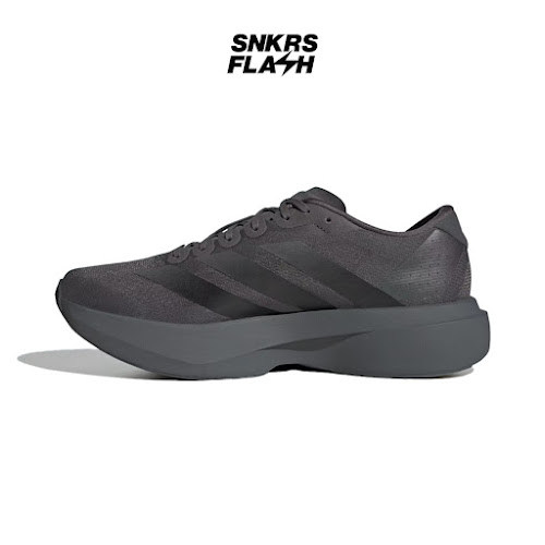 ADIDAS ADIZERO EVO SL GREY BLACK LIME BURST - KJ1364 - Size 46