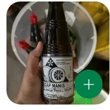 kecap manis cap jeruk botol kecil