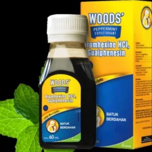 Obat Batuk BERDAHAK WOODS' 60ml