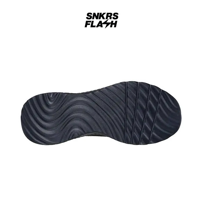 SKECHERS Sport Bobs Squad Chaos Triple Black Sepatu Training Wanita - 118312BBK - Size 45