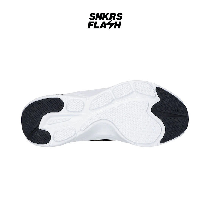 SKECHERS Sport Active Dlux Comfort Black White Sepatu Casual Wanita - 104476BKW - Size 39