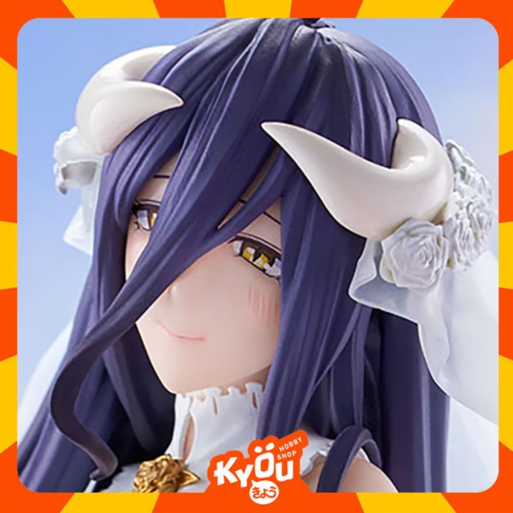 Glitter & Glamours Figure Albedo - Wedding Ver. OVERLORD (27cm)