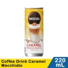 Nescafe caramel machiato kaleng isi 10 220ml