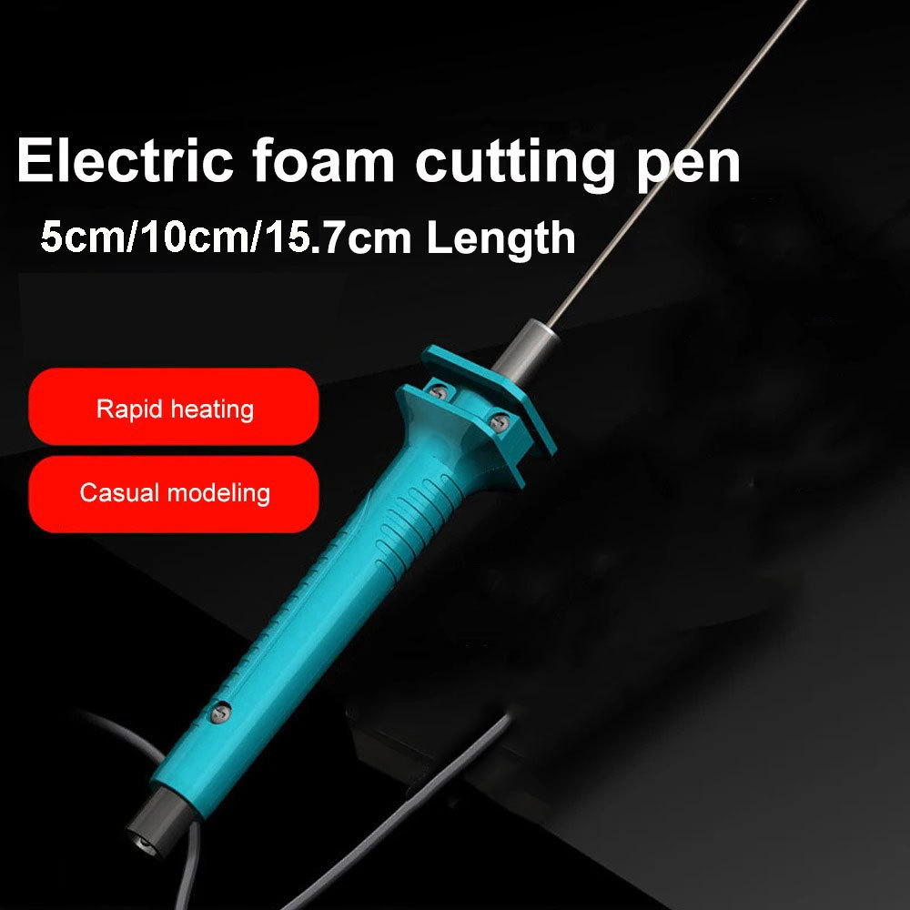 Alat Potong Styrofoam Elektrik Foam Cutter Pisau Pemanas Polystyrene Busa Papan KT 12V Adaptor DC