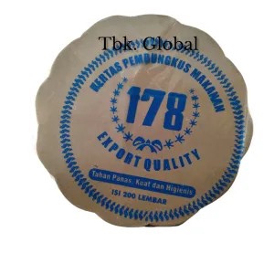 Kertas Nasi Bentuk Bunga