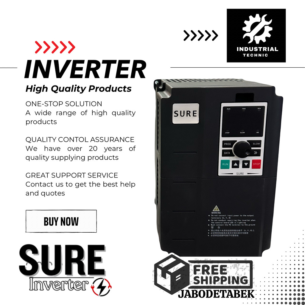 INVERTER 11 KW INPUT 3PHASE 380V/ INVERTER SURE/ INVERTER INVT/ INVERTER/ INVERTER 3PHASE/ INVERTER 